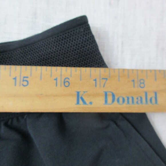 Nike Athletic Shorts Men's XL Black Dri Fit Stretch Elastic Waist Logo Pull On - Picture 7 of 9